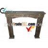Rustic french fireplace mantel