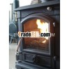 outdoor free standing cast iron fireplace