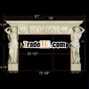 decor flame electric fireplace frame