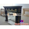 Morern granite fireplace