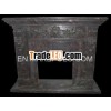 Indoor Carved Wall Fireplace MFM167