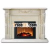 Natural Beige Marble Tiles For Fireplace