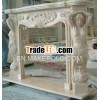 Naked women sculpture fireplace designs on show