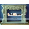 marble fireplace