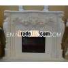 marble fireplace