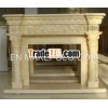 Nature stone fireplace, marble stone fireplace, decoration stone fireplace.