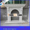 decorative marble fireplace mantel in stock