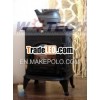 16kw antique cast iron wood burning stove