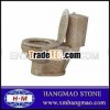 2013 decorative natural marble toilet seat