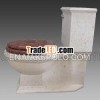 New Crema Marfil Marble Toilet