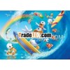 cute duck cartoon wallpaper