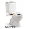 Hot sales DZO213 Two piece wc toilet