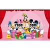 mouse and duck cartoon wallpaper for kids