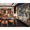 Chinese famous lotus mural paintings