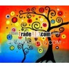 cartoon stely tree wallpaper