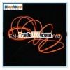 Orange EL Wire el Poster
