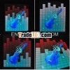 electro luminescent t-shirt panels for cloth