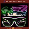 El Shutter Shades Glasses,  EL Wire Glasses,  EL sunglasses for party