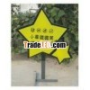 Identification system -double side grass warning