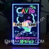 high quality drawing led acrylic cafe signboards