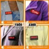 New promotional advertising tool led scrolling pin badge