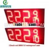 12 inch 7 segment led display Red color RF remote control outdoor waterproof