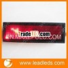2013 Best selling easy program usb rechargeable led scrolling badge for business party