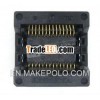 SOP28 SO28 SOIC28 OTS-28-1.27-01A Enplas IC Test Burn-In Socket Programming Adapter 8.6mm Width 1.27