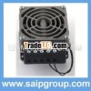 Space-saving fan heater halogen quartz heater