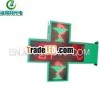 double face , full color programable modern led pharmacy display