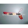 Hotsale Lovely Cartoon Pvc Reflective Lighting Mobile Charming/Strap