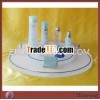 round shape acrylic cosmetics display cabinets for sale