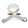 white polyester webbing belt