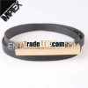 Hot selling! Fashion skinny black pu belt for garment IP-6837A