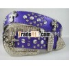 western cowgirl rhinestone belt