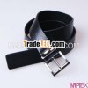 New black genuine leather belt