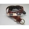 greatly welcomed cutout pu leather belt