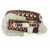 Swarovski decorated belt