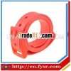 Hot !Colorful Silicone Belt (fashion accessories)