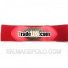 red elastic waist belts with old crown buckle