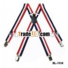 Fashion stripe suspenders for men