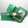 dark green women fashion width leather waist belt