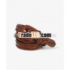 western braided lady belt