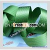 High quality green nylon jacquard webbing belt from ribbon factory