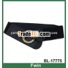 Fashion women black wide stretch belt