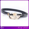 grace ladies pu middle waist belts with various colors