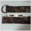 camouflage print webbing belt