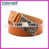 2013 pu leather embossed strap belt woman belt lady belts