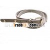 Hot sale PU belt with metal cross BLT-26292