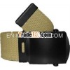 Womens Mens Kinds Of Military Canvas Web Cotton Belt Black Buckle
